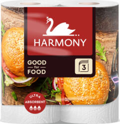  Harmony Good For Food Burger 3 rétegű papírtörlő 16, 5 m, 2 tekercs