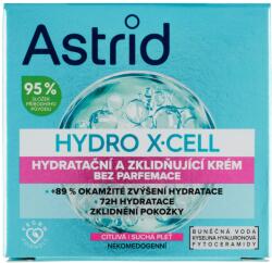 Astrid Hydro X-Cell hidratáló és nyugtató krém illatanyag nélkül érzékeny bőrre 50 ml