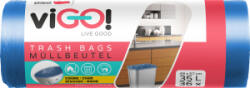  viGO hulladékzsákok, 9 , 48 × 57 cm, 35 l, 36 db