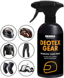  Probiotikus spray sport- és motoros felszerelésekhez szagok ellen | DEOTEX® GEAR | semlegesíti a szagokat, véd és felfrissít | 500 ml