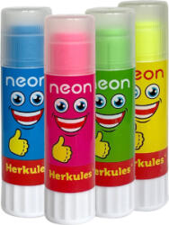  Herkules neon ragasztóstift, különböző színekben, 15 g