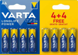 VARTA High Energy, AA elemek, alkáli, 8 db