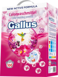  Gallus mosópor színes ruhákhoz, 100 adag, 6, 5 kg