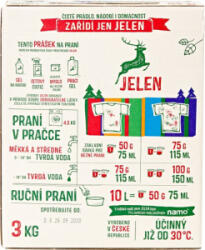  Jelen mosópor színes ruhákhoz, 60 mosás, 3 kg
