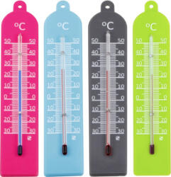  Spokar Plastik Color 1109, szobahőmérő, különböző színekben