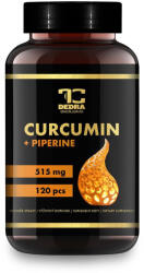  KURKUMIN + PIPERIN 515 mg | erős kurkuma kivonat piperinnel | ízületek, immunitás és emésztés | 120 kapszula