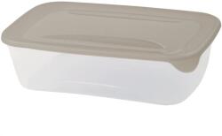 Keter "FRESH&GO" TÉGLA ÉTELTARTÓ 2L - Bézs/ átlátszó