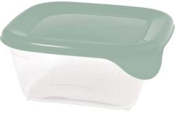 Keter "FRESH&GO" ÉTELTÁROLÓ NÉGYZETES 0, 25L - Zöld/átlátszó