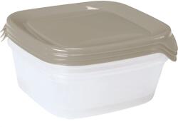 Keter "FRESH&GO" SZÖGLETES ÉTELTARTÓ SZETT 3x0, 8L - Bézs/ átlátszó