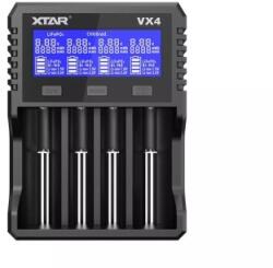  Négycsatornás USB töltő VX4 (Li-ion, NiMH)