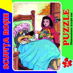 Arves Puzzle 24 de piese - Scufita Rosie ARV1707 Puzzle