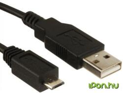 Sharkoon USB Micro USB Átalakító Fekete 50cm 4044951015474 (4044951015474)