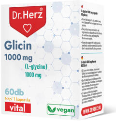 Dr. Herz Glicin 1000mg kapszula - 60db - vitaminbolt - 2 410 Ft