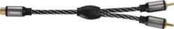 3M Cablu audio Subwoofer RCA AVINITY 127068, 3m, placat aur, gri (4047443254481)
