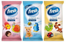 Enger Fresh Junior Nedves Törlőkendő 15db