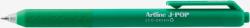 Artline Pix cu gel ARTLINE J-Pop Eco Green, rubber grip, varf 0.7mm - verde (EGB-S260-07ECAH-GR)