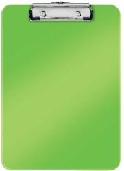 Leitz Clipboard LEITZ WOW, simplu, PS, A4, 100 coli, verde (L-39710054) - forit