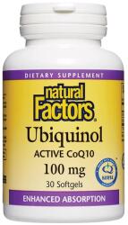 Natural Factors Ubiquinol Active CoQ10, 30 capsule, Natural Factors