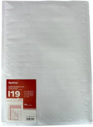 Plicuri Optima Plic antisoc I19, 320x450mm - ext. , 300x445mm - int. , lipire siliconica, 10 buc/set, Optima - alb (OP-5800-I19)