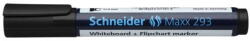 Schneider Marker SCHNEIDER Maxx 293, pentru tabla de scris+flipchart, varf tesit 2-5mm - negru (S-129301) - forit