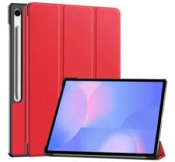 Gigapack Tok álló, bőr hatású piros Samsung Galaxy Tab S10 FE Plus LTE (SM-X620) (GP-169355) - aqua