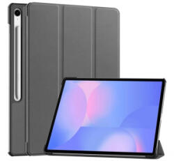 Gigapack Tok álló, bőr hatású sötétszürke Samsung Galaxy Tab S10 FE Plus WIFI (SM-X626) (GP-169358) - aqua