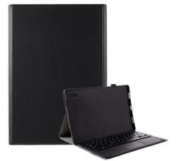 Gigapack Tok álló, bőr hatású (FLIP, bluetooth billentyűzet, asztali tartó funkció, QWERTY, angol nyelvű) FEKETE [Lenovo Tab P11 Pro (TB-J706F)]