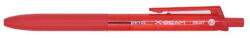 PENAC Pix PENAC X-Beam XB-107, rubber grip, 0.7mm, clema plastic, corp rosu - scriere rosie (P-BP0107-RD-02)