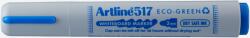 Artline Marker pentru tabla de scris ARTLINE 517 Eco Green - Dry safe ink 48h, varf rotund 3.0mm - albastru (EK-517/EC-BL)