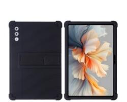 Gigapack Defender szilikon telefonvédő (ütésállóság, kitámasztó) FEKETE Lenovo Yoga Tab Plus (TB520FU) 'Gigapack csomagolás' (GP-176138) (GP-176138)