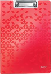 Leitz Clipboard LEITZ WOW, dublu, polyfoam, A4, 100 coli, rosu (L-41990026)