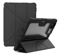 Nillkin BUMPER PRO szilikon telefonvédő (aktív FLIP, ütésállóság, asztali tartó) FEKETE Xiaomi Pad 7 Pro / Pad 7 (GP-168377) (GP-168377)