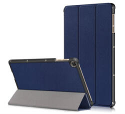 Gigapack Tok álló, bőr hatású (aktív FLIP, oldalra nyíló, TRIFOLD, asztali tartó) SÖTÉTKÉK Huawei MatePad T10 WIFI (AGR-W09) / MatePad (GP-101419) - aqua