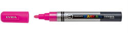 LYRA Marker LYRA Graduate Mark All, pe baza de apa, varf 2mm, pentru orice suprafata - roz neon (LR-006820328)