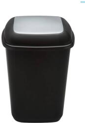 Plafor Cos plastic reciclare selectiva, capacitate 28l, PLAFOR Quatro - negru cu capac gri - altele (PL-658-04) - forit Cos de gunoi