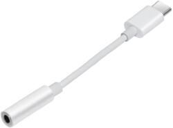 Makki Adaptor Makki - CBL-C-Audio-WH, Adapter Type-C/3.5mm, alb (MAKKI-CBL-C-AUDIO-WH)