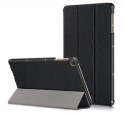 Gigapack Tok álló, bőr hatású (aktív FLIP, oldalra nyíló, TRIFOLD, asztali tartó) FEKETE Huawei MatePad T10 WIFI (AGR-W09) / MatePad T10 LTE (GP-101418) - aqua