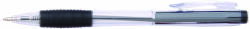 Office Products Pix cu mecanism, rubber grip, varf 0.7mm, Office Products - negru (OF-17015611-05)
