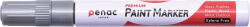 PENAC Marker cu vopsea PENAC, rezistent la temperaturi inalte, varf rotund, grosime scriere 2-4mm - argint (P-OT0140-SV)