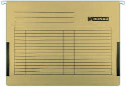 DONAU Dosar suspendabil cu burduf si eticheta , bagheta metalica, 5 buc/set, DONAU - maro (DN-7420905-02-SET) - forit