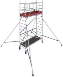 KRAUSE Protec Gurulóállvány XS Összecsukható 1000-es Sorozat MM: 4, 70 m (949776)