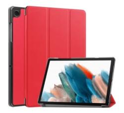 Gigapack Tok álló, bőr hatású (aktív FLIP, oldalra nyíló, TRIFOLD, asztali tartó) PIROS Samsung Galaxy Tab A9 LTE (SM-X115) / Galaxy Tab A9 (GP-150665) - aqua