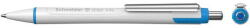 Schneider Pix SCHNEIDER Slider Xite XB, clema metalica, corp alb, accesorii bleu - scriere albastra (S-133203)