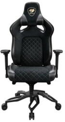 COUGAR Scaun Gaming Cougar Titan Pro V2, Negru-Auriu, piele ecologică (CGR-T2F-GLB)