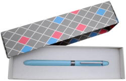 PENAC Pix multifunctional de lux PENAC Multisync MS-107, corp bleu sky, accesorii argintii, in cutie cadou (P-MF0107SB-GC8)