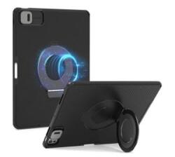 Nillkin CAMSHIELD PAD szilikon telefonvédő (ütésállóság, kameravédő, csíkos, mágneses, kitámasztó, ceruza tartó) FEKETE Apple IPAD Pro (GP-166263)