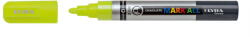 LYRA Marker LYRA Graduate Mark All, pe baza de apa, varf 2mm, pentru orice suprafata - galben neon (LR-006820304)