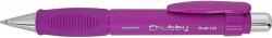 PENAC Pix PENAC Chubby, rubber grip, 1.0mm, varf metalic, corp violet - scriere albastra (P-BP0410-VL)