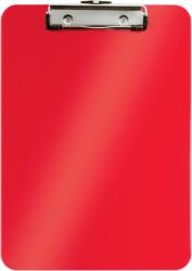 Leitz Clipboard LEITZ WOW, simplu, PS, A4, 100 coli, rosu (L-39710026) - forit