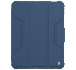 Nillkin BUMPER PRO szilikon telefonvédő (aktív FLIP, ütésállóság, asztali tartó) SÖTÉTKÉK Apple IPAD 11 (2025) / IPAD 10.9 (2022) (GP-170302) - aqua